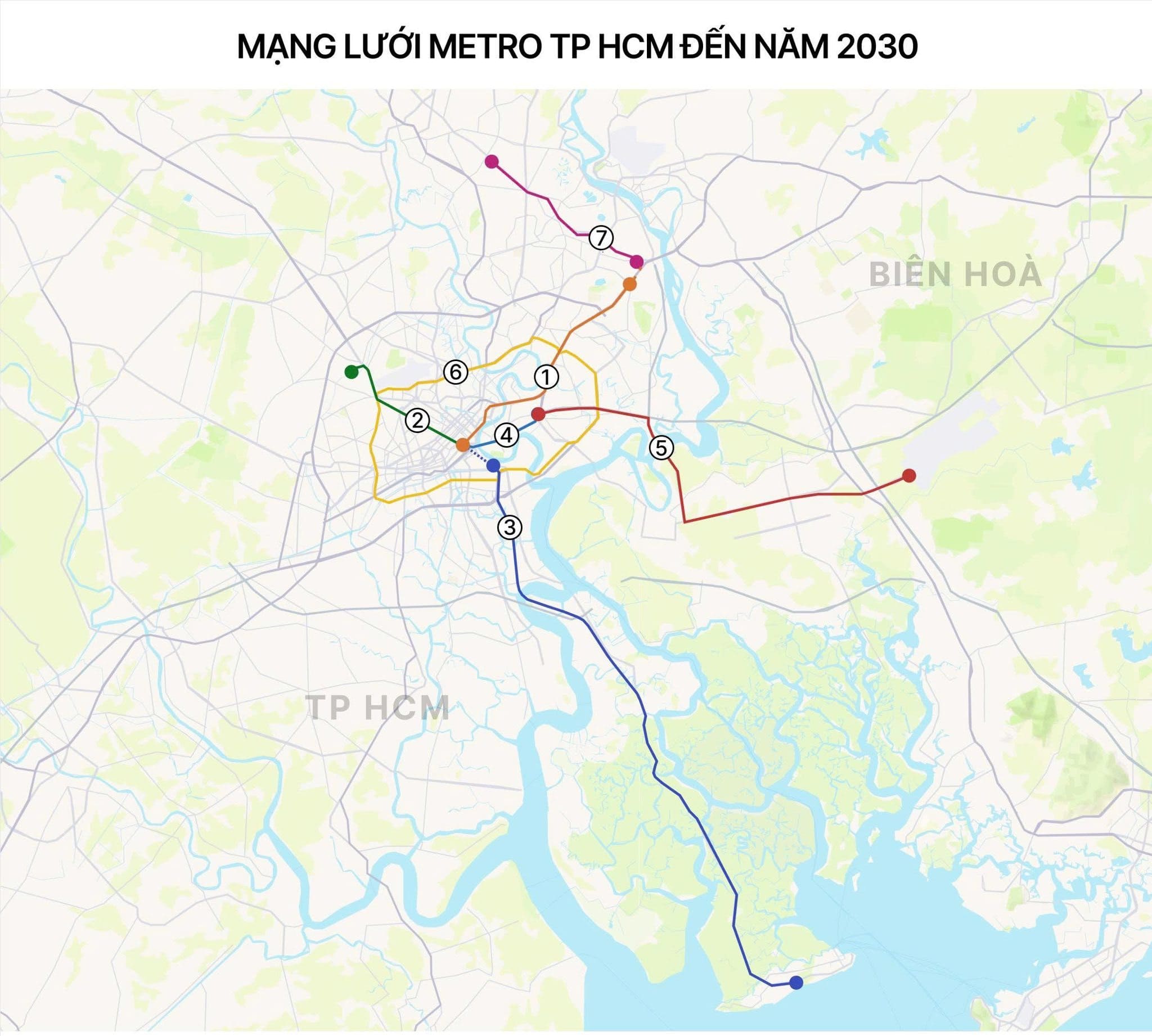 cac tuyen metro tphcm